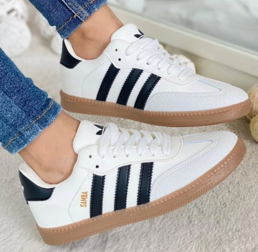 SUELA BAJA BLANCO X NEGRO